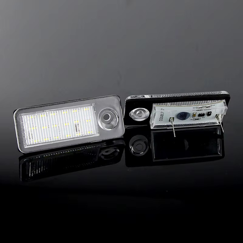 APMATAUTO 2er Set LED Kennzeichenbeleuchtung Canbus Fehlerfrei für Audi A6 C5 B4 Avant Wagon und Audi RS6 RS6 Plus 12V - Bild 2
