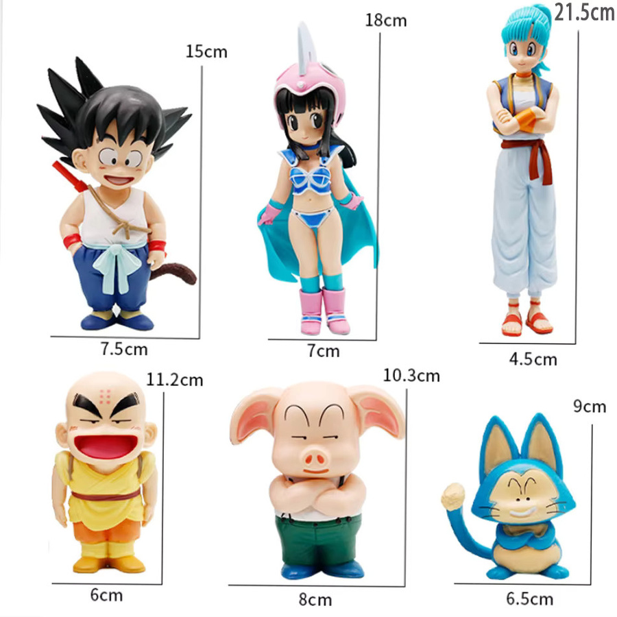 Bandai Dragon Ball Z Modellfiguren, 1-6 Stück, Einzelfigur, Kunststoff - Bild 2