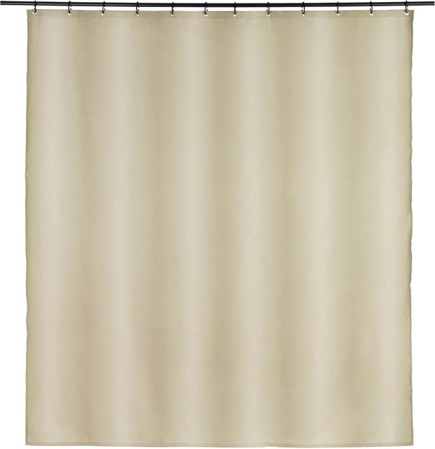Schöner Wohnen Duschvorhang Mayour Beige aus Polyester, wasserdicht mit beschwertem Saum, B/H: 180 x 200 cm - Bild 1