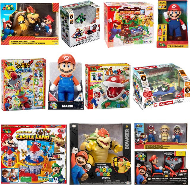 Carrera Super Mario Bros Movie Luigi Bowser Yoshi, RC Spielset, Fahrzeuge - Bild 1