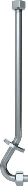 Delabie Spülrohr G1/2 Connector für DELTACERAM Urinal in Silber - Bild 1