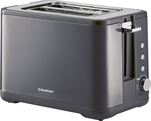 SILVERCREST Doppelschlitz-Toaster STC 850 E4 in Grau mit Auto-Shutoff - Bild 1