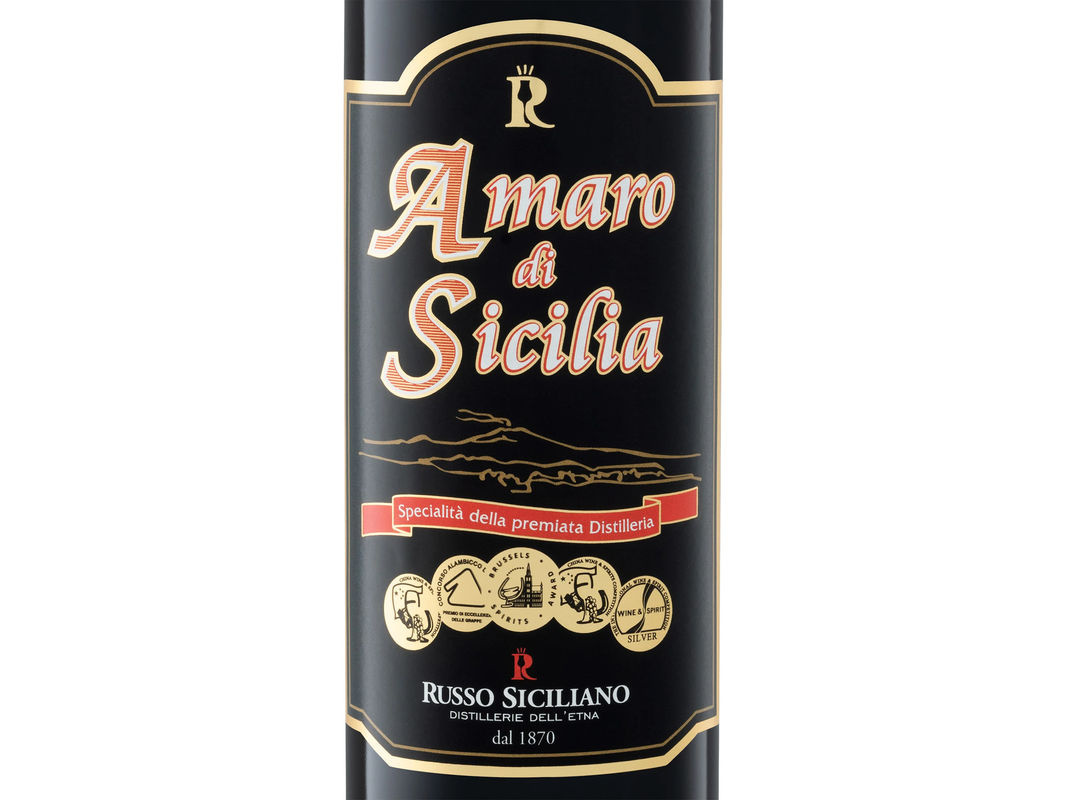 Russo Siciliano Amaro di Sicilia Bitterlikör aus Italien, 32% Vol. - Bild 2