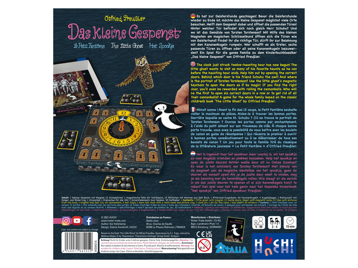 HUCH! Das kleine Gespenst Kinderspielzeug ab 5 Jahren - Bild 3