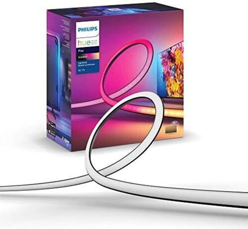 Philips Hue Play Gradient Lightstrip White & Color Ambiance LED-Streifen für TV ab 75 Zoll - Bild 2