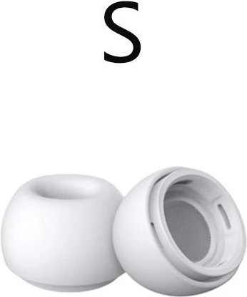Silikon Ohrstöpsel für Apple AirPods Pro 1 und 2, 4 Paar In-Ear Ohrpolster in Weiß zur Geräuschunterdrückung inklusive Aufbewahrungsbox - Bild 1