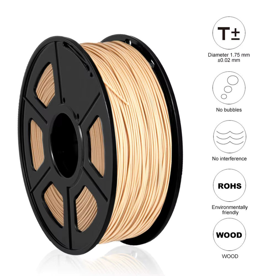 3D Maliang PLA-Truckerfilament für FDM-Drucker in Holzoptik und Marmoroptik, 250 g - Bild 5