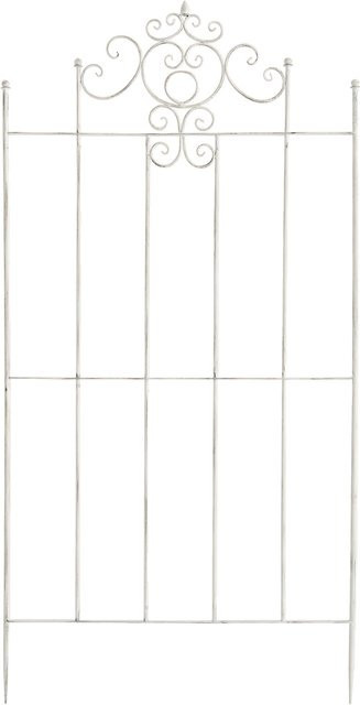 Rankgitter TPFGarden Paul in Antik Weiß aus Metall für Kletterpflanzen, Höhe: 170,0 cm, Breite: 85,5 cm, Tiefe: 2,0 cm - Bild 1