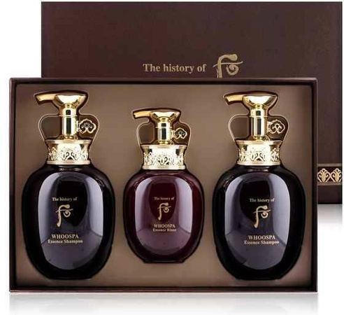 Whoo Whoo SPA Hair Shampoo Set, 3 Stück, Damen
