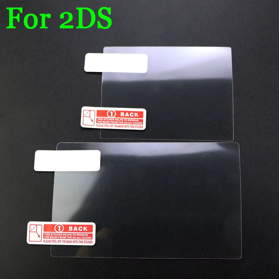 Yuxi Transparente Schutzfolie für Nintendo 2DS 3DS XL und New 3DS XL Bildschirmschutz und Linsenabdeckung aus Kunststoff - Bild 2