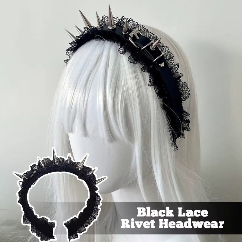Stirnband Metallnieten, Silber Goldene, Damen - Bild 2