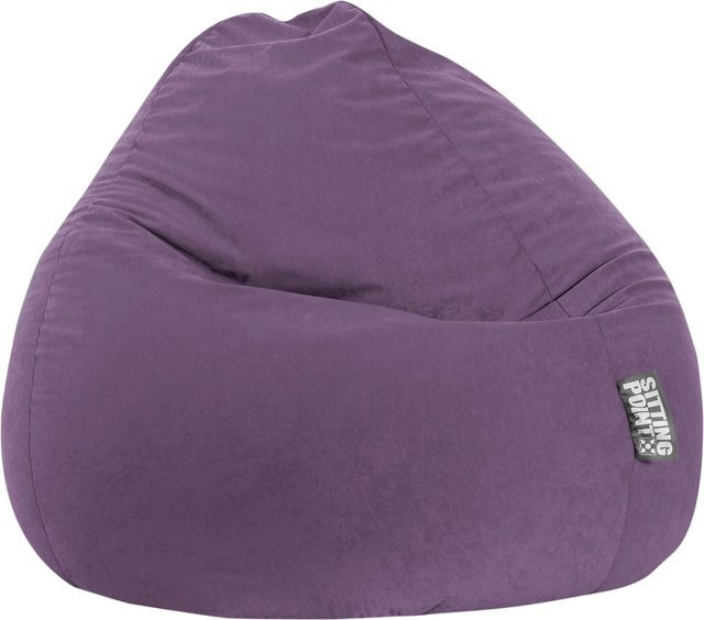 Sitting Point Sitzsack Easy XXL BeanBag in Lila mit abnehmbarem Bezug - Bild 1