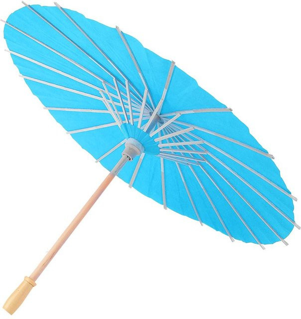 CosyHome Bastelschirm, blau, Blankopapier - Bild 1