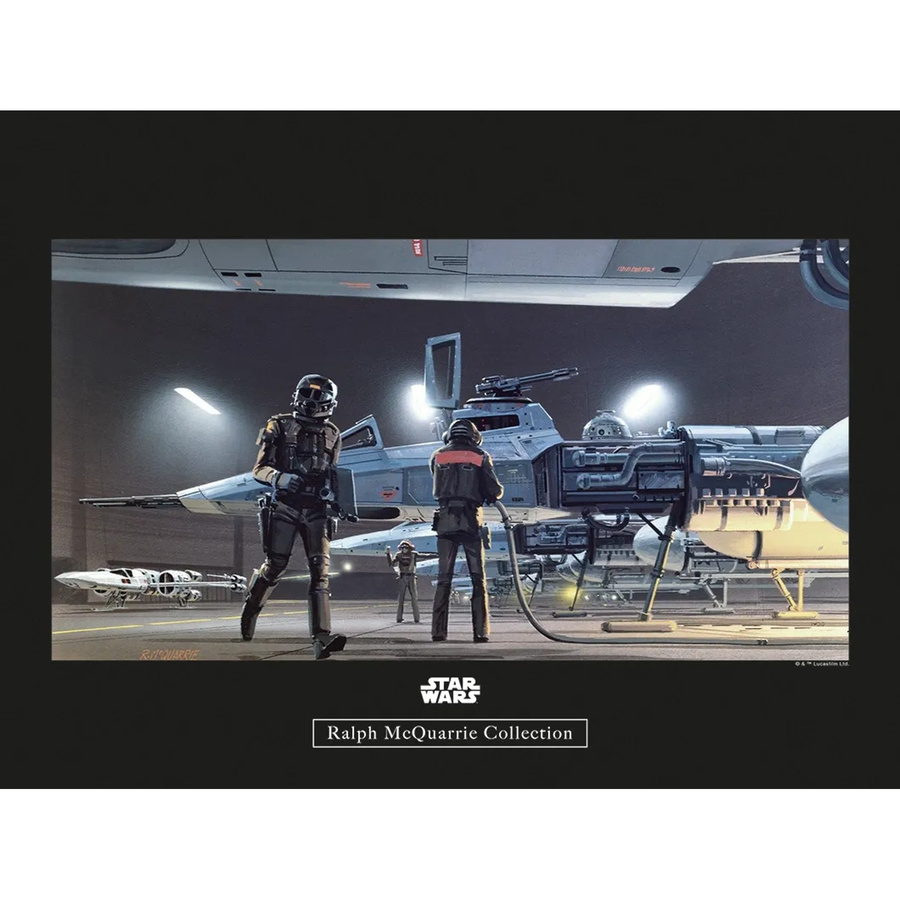 Komar Wandbild Star Wars Y-Wing Paper Poster Multicolor B: 40 cm, H: 30 cm - Bild 2