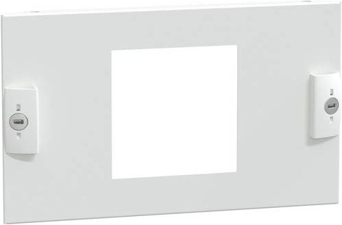 Schneider Electric Frontplatte PrismaSeT-P LVS03923 aus Stahl in Weiß B: 25,0 cm, H: 15,0 cm - Bild 1