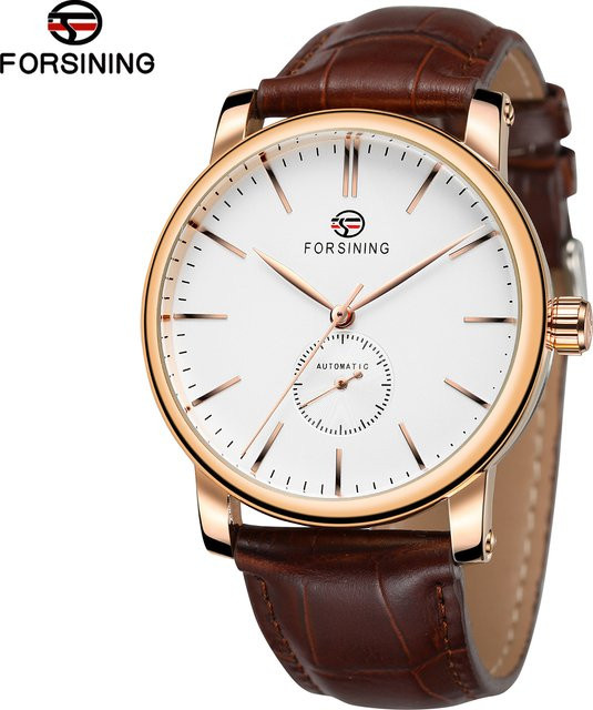 FORSINING Armbanduhr Automatik, Leder, Herren - Bild 1