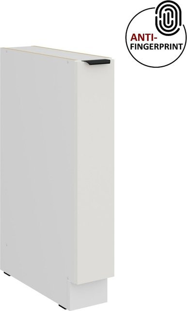 Küchen Unterschrank Schrankauszug ARIA Weiß ultra matt Anti Fingerprint - Bild 1
