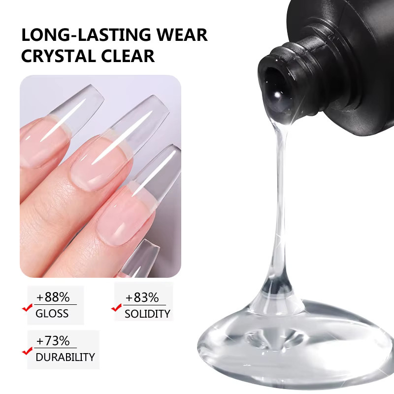 CHUNSHU Nachfüll-Verlängerungsgel Nagellack, 250 ml, Glänzend - Bild 3