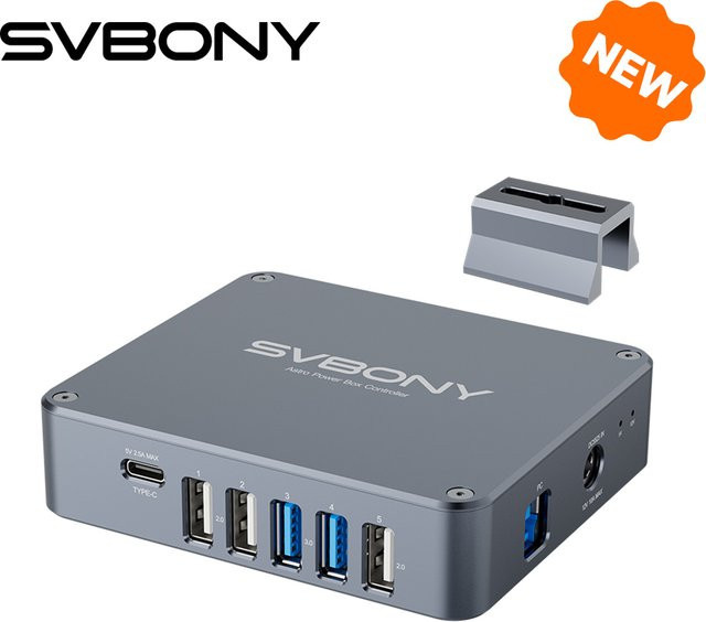 Svbony SV241 Pro Astro Power Controller USB 3.0 und Typ-C Astronomisches Teleskop-Management Power Box für Deep Sky Fotografie - Bild 1