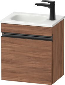 Duravit Waschtischunterschrank Sivida wandhängend in Nussbaum Natur mit Soft-Close-Türen, B/T/H: 40 x 44 x 29,5 cm - Bild 1