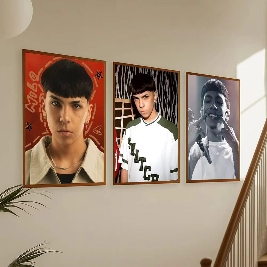 Wasserdichter Wandaufkleber M-Milo J Poster Druck für deine Wohnzimmer und Schlafzimmer Dekoration in Mehrfarbig - Bild 3