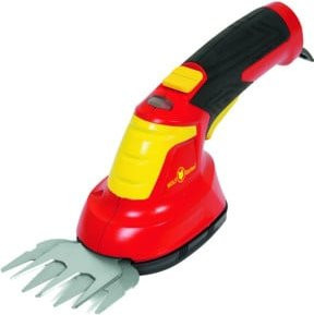 WOLF-Garten Akku-Grasschere Power Finesse 30 R in Rot und Gelb mit Li-Ion Akku 3,6V - Bild 1