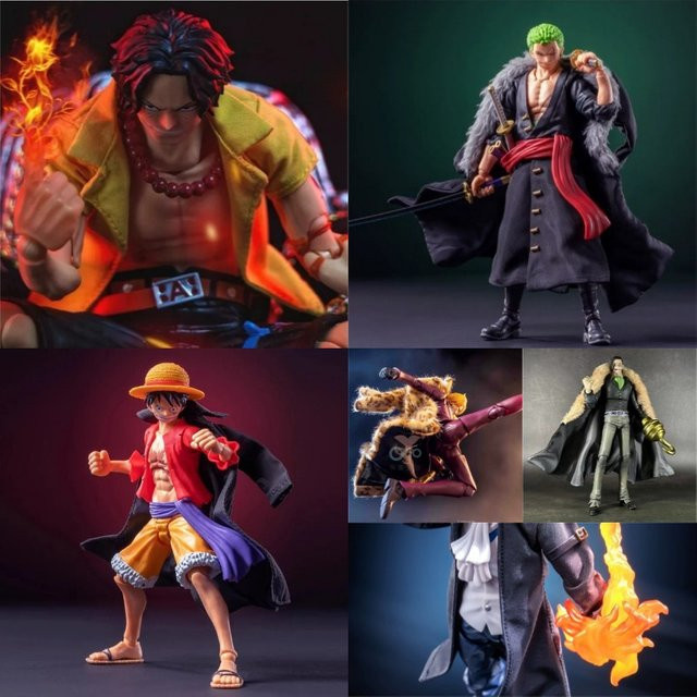 Bandai One Piece Trefalgar Vier Kaiser Umhang Kleidung Zubehör, 1/12 Maßstab, Actionfigur Zubehör - Bild 1