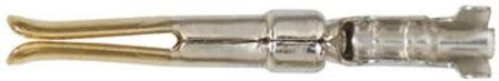 Weidmüller Crimpkontakt HDC-C-M20-BCG0.2-0.52AU aus Messing in Silber, 500 Stück - Bild 1