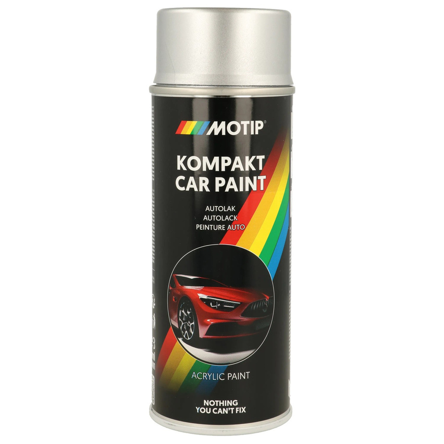 Motip Autolack Spray Kompakt Silber Metallic 400 ml - Bild 2