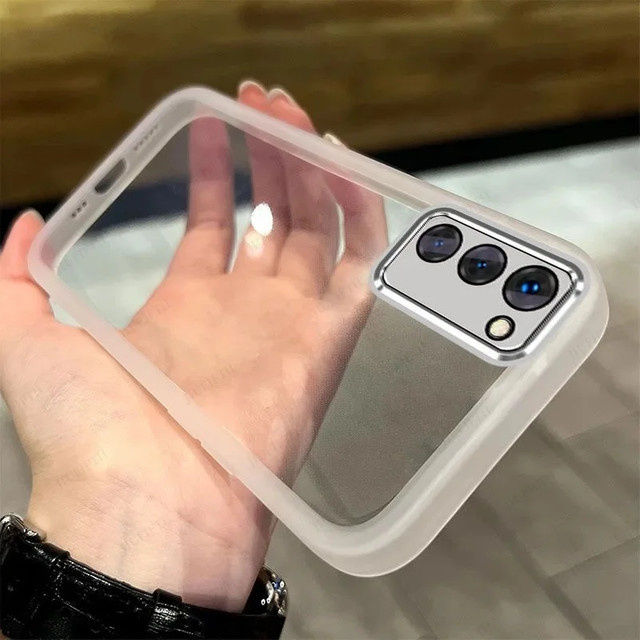Transparente Silikon Schutzhülle für OPPO A5 5G, OPPO A5 4G und OPPO A5 2025 - Bild 1