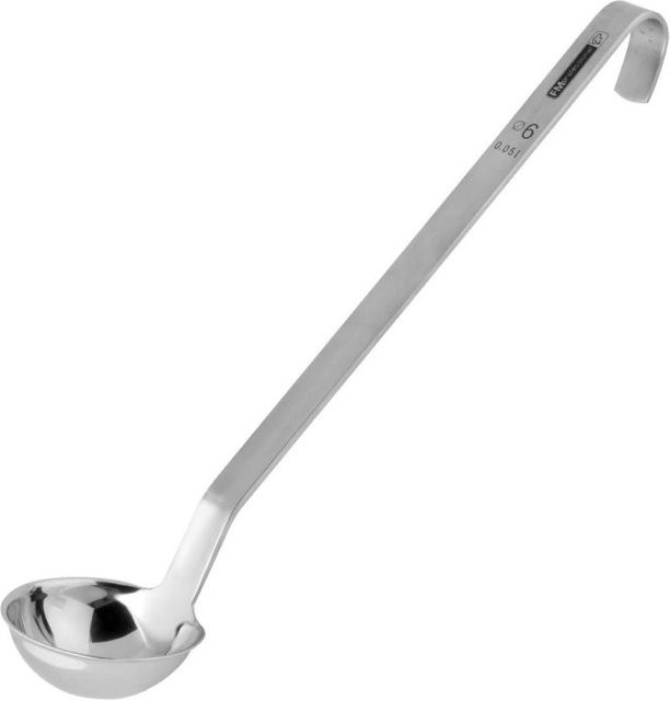 FMprofessional Profi-Schöpflöffel aus Edelstahl in Silber, Länge: 32,5 cm - Bild 1