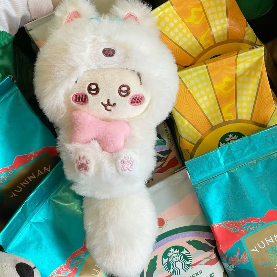 Bandai Jiyi Hachiware Plüsch-Anhänger, Plüschtier - Bild 3