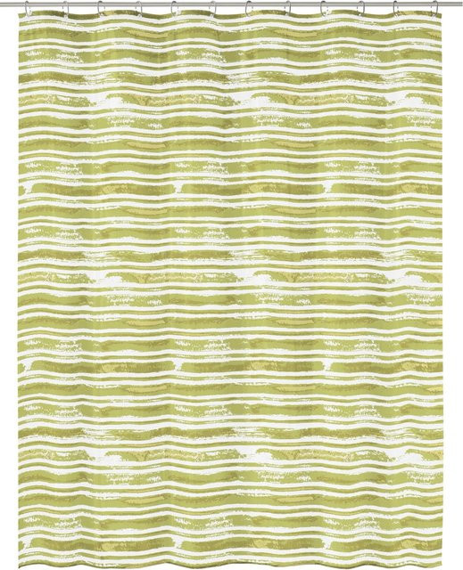 Duschvorhang Kleine Wolke Raia Palme Grün B: 180 cm, H: 200 cm - Bild 1
