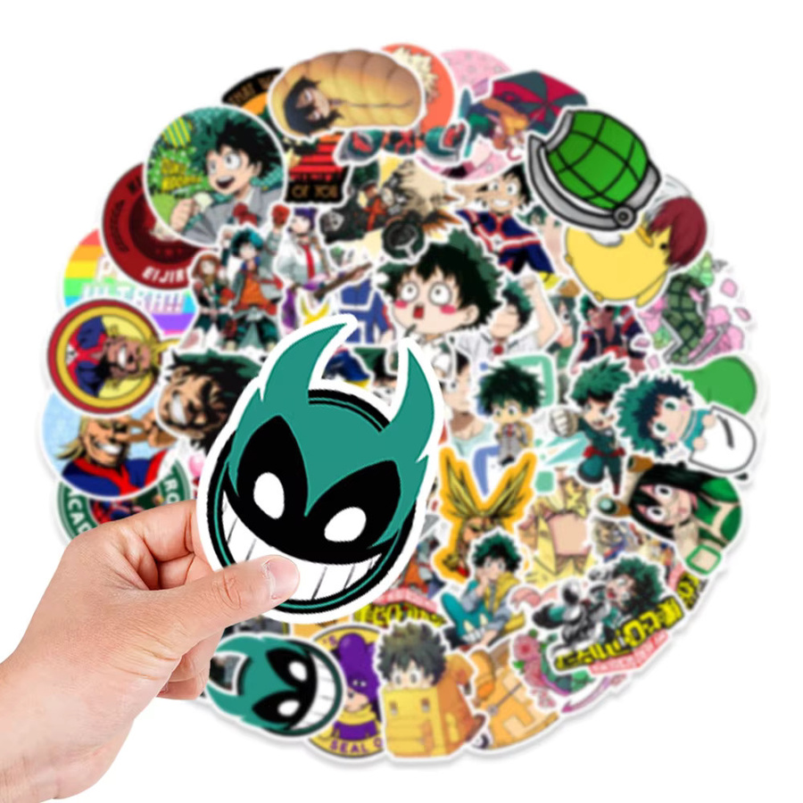 Bandai My Hero Academia Manga Aufkleber, Bunt / Mehrfarbig - Bild 3