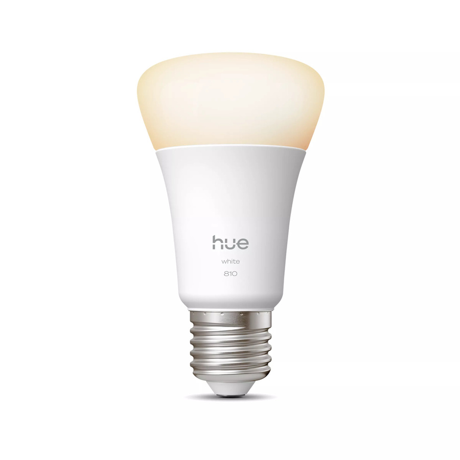 Philips Hue White A60 Smarte LED-Lampe E27, dimmbar, Warmweiß, 810 lm - Bild 1