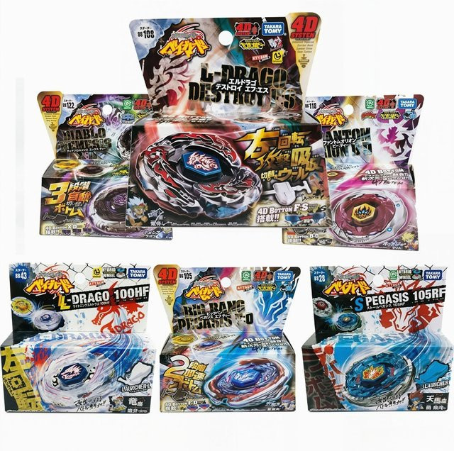 TAKARA TOMY BB108 L-Drago Destroyer F:S/BB88 Meteo L-Drago LW105LF/BB30 Rock Leone 145WB - Bild 1