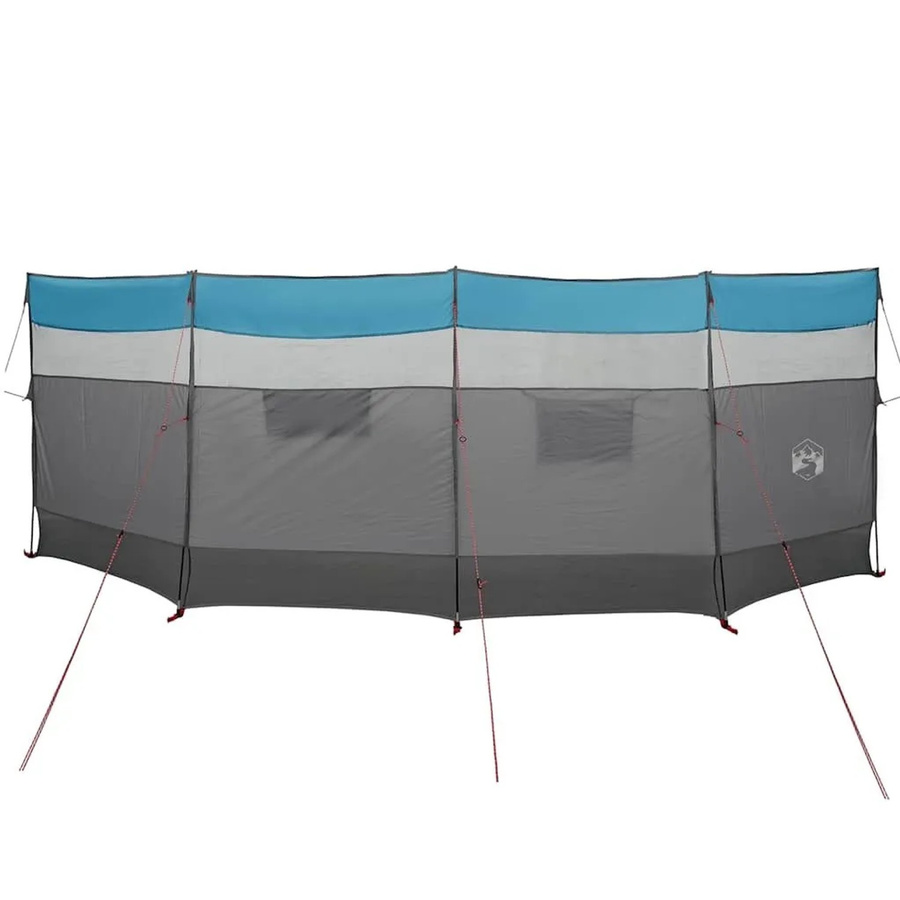 vidaXL Camping-Windschutz Blau, Wasserdicht, B: 510 cm, H: 153 cm - Bild 2