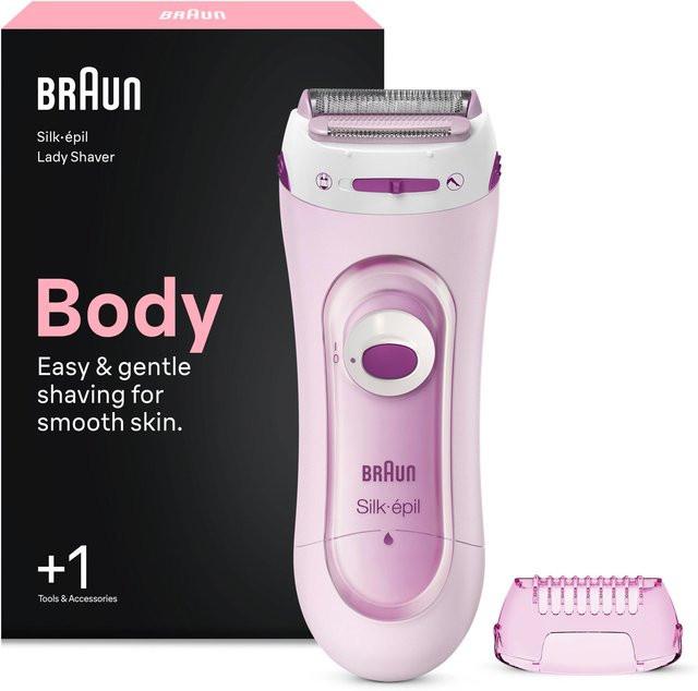 Braun Silk-épil Damenrasierer, Pink - Bild 1