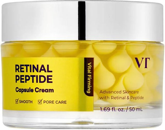 VT Cosmetics Retinal Peptid Kapselcreme, 50 ml, Gesichtspflege - Bild 1