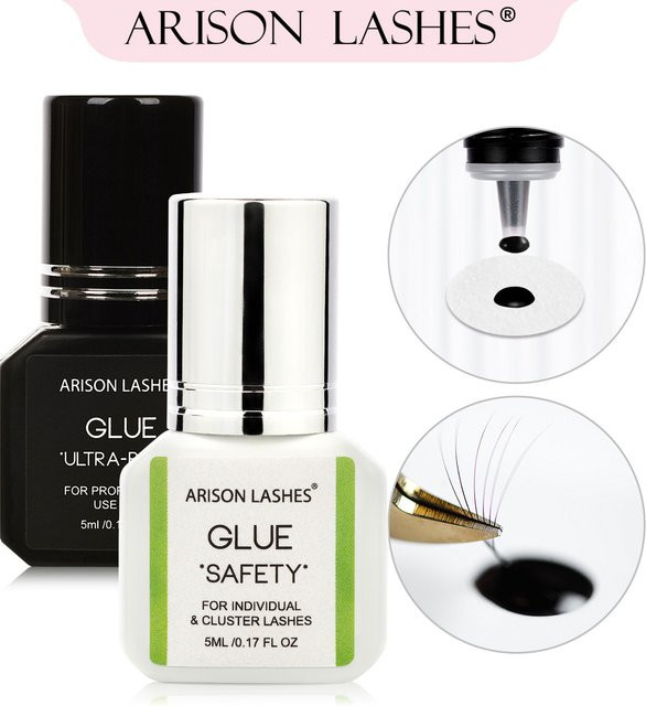 ARISON Ultra-Bond Wimpernverlängerungskleber, 5 ml, wasserfest - Bild 1
