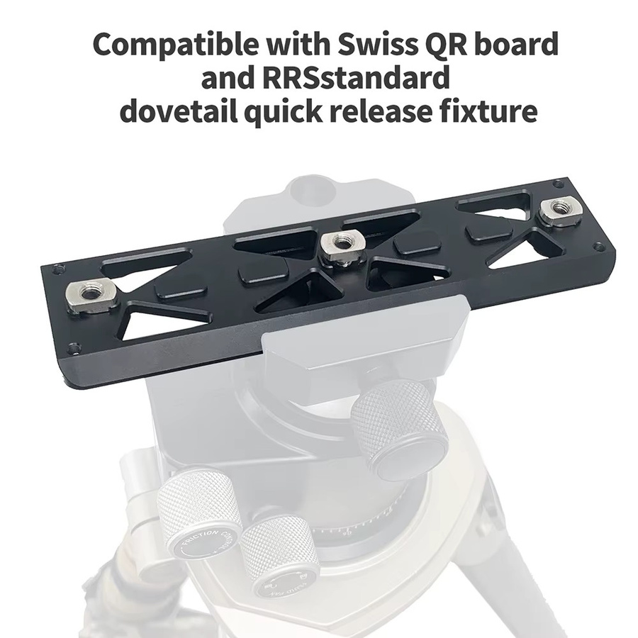 Arca-Swiss Schnellwechselplatte Stativadapter in Schwarz - Bild 2