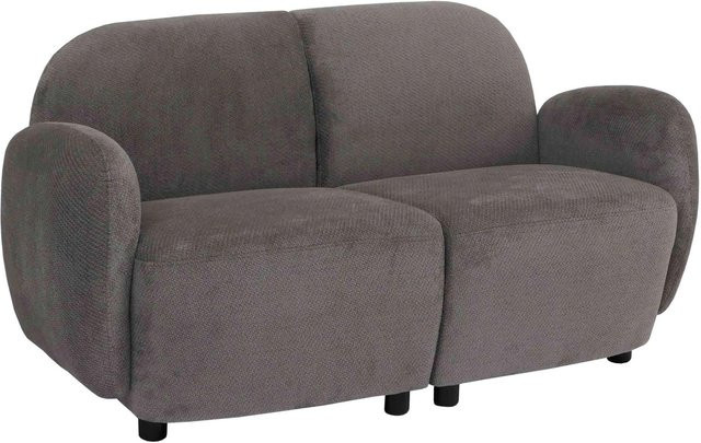 MCW 2er-Sofa P33 Loungesofa aus Chenille-Stoff in Hellgrau mit Öko-Tex Zertifizierung - Bild 2