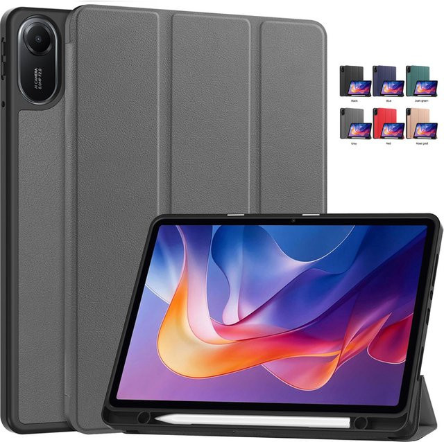 Xiaomi Redmi Pad 2 11 Zoll Smart Cover mit Stifthalter und Magnetfunktion, Schwarz - Bild 1