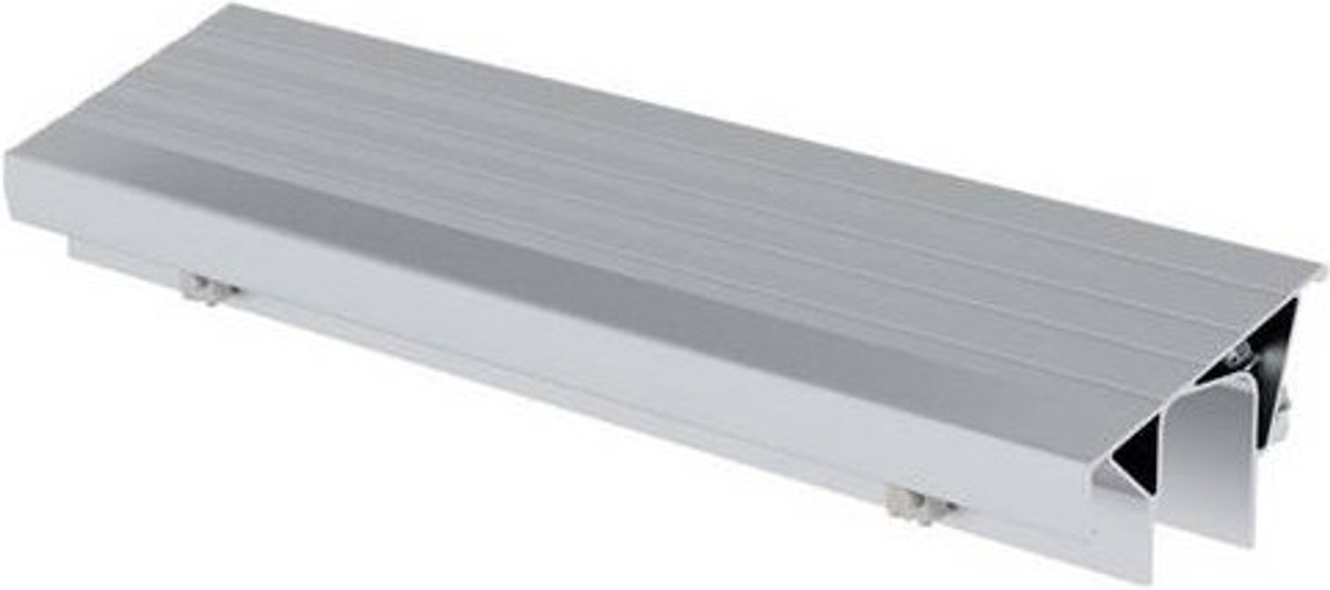MUNK Günzburger Steigtechnik MaxxStep Stufenmodul aus Aluminium und Fiberglas in Silber, Länge: 35,6 cm - Bild 2