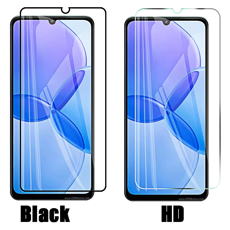 Xiaomi Displayschutz aus gehärtetem Glas für Redmi 13R 13C 5G und Redmi Note 13 12 11 10 9 8 Pro 12c 10c 9c inkl. Kameraobjektivfolie, transparent - Bild 2