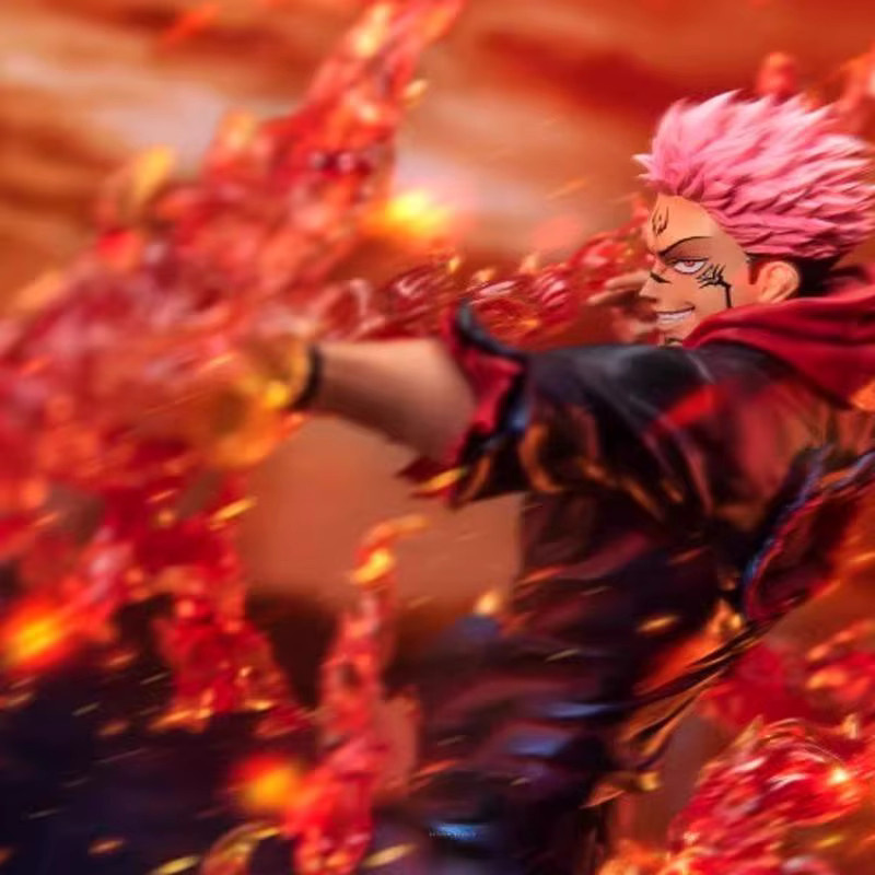 Bandai Jujutsu Kaisen Ryomen Sukuna Itadori Yuji Anime Figur, Einzelfigur - Bild 3