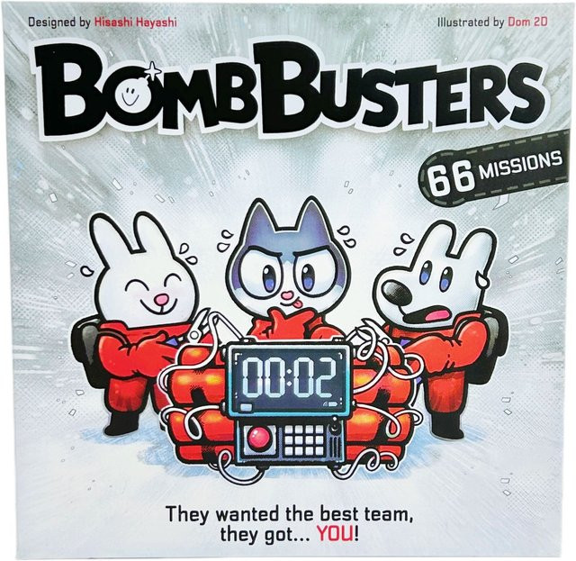 Bombbusters Kartenspiel, Kooperatives Strategiespiel, 2-5 Spieler, ab 2 Jahren - Bild 1