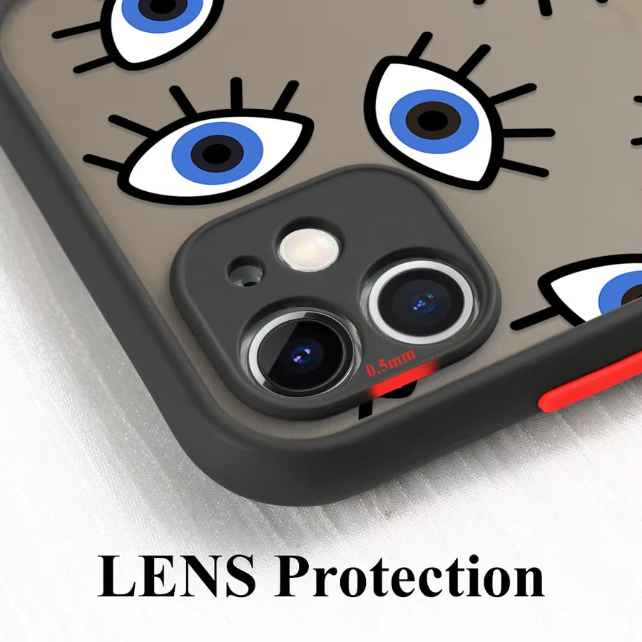 Stoßfeste Samsung Handyhülle mit Dämonen Auge Design in matter Abdeckung für Samsung Galaxy A54 5G A53 A52 A34 A33 A32 A55 A35 A13 A05 S24 Ultra S23 FE S22 Plus S21 FE S20 - Bild 3