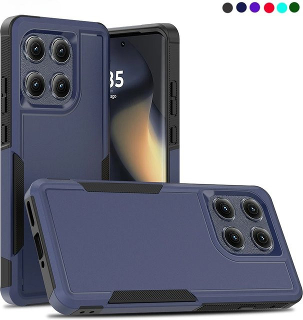 Robuste 2in1 Heavy Duty Armor Schutzhülle für Motorola Moto G Power, G Play, G Stylus 5G (Modelle 2024, 2025, 2026) aus PC und TPU - Bild 1