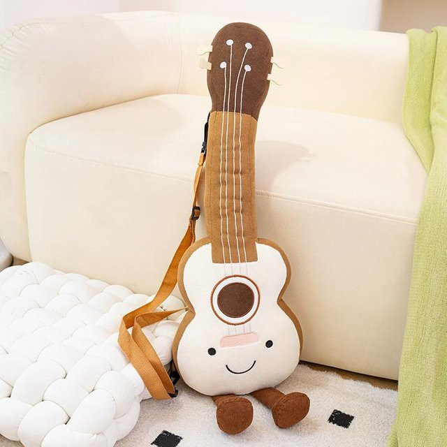 Yiran Health & Beauty Lachendes Gesicht Musikinstrument Plüschtier, Bunt / Mehrfarbig - Bild 1